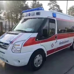 天津市东丽区张贵庄街道救护车转运病人